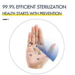 Portable Mini Alcohol Free Antibacterial Hand Gel Silver Ion Waterless Hand