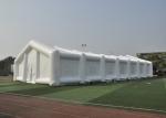 Ourdoor Glamping Inflatable Event Tent Movable Doors Lead Free For Parties