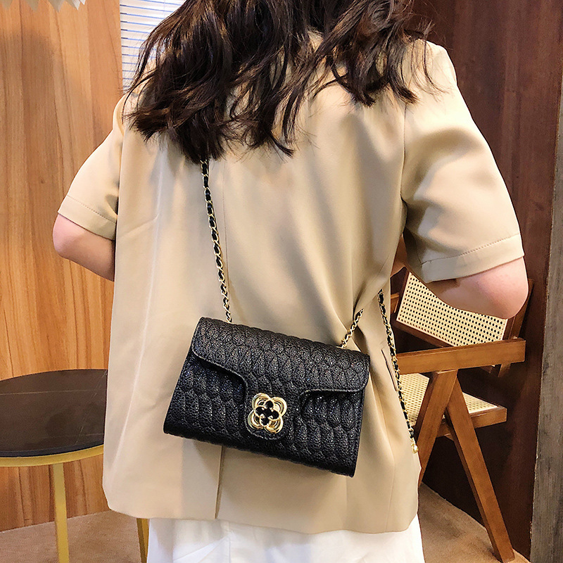 Women Bags Ling Designer Brand Chain Strap Female Handbags PU Crossbody Bag Large Purse