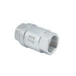 Unidirection Flow Direction Stainless Steel 304 316 Female Spring Vertical Check