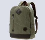Canvas school backpack