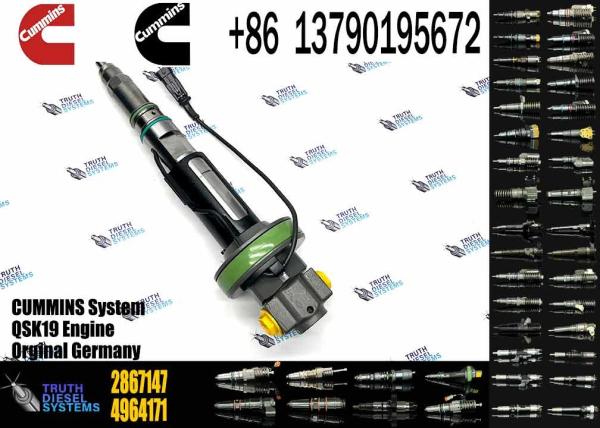 Diesel Common Rail Injector F00BJ00000 2867147 2882077 For Cummins Qsk19 Qsk38