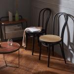 Nordic solid wood dining chair thonet Sonet chair backrest chair home retro