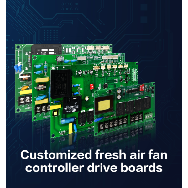 Customized 310V DC Brushless Fan Control Board With Multiple Output Modes