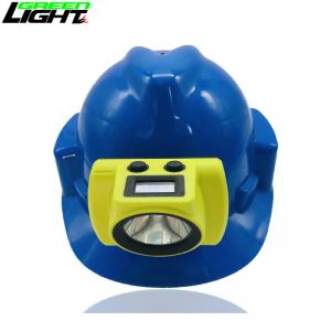China Safety LED Miners Head Lamp With OLED Display 20000lux Waterproof IP68 wholesale