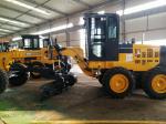 Enclosed Cab Heavy Equipment Motor Grader 97kw Power Output ROPS/FOPS Optional