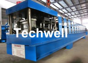 China C Purlin Steel Roll Forming Machine With Hydraulic Punching 17 Forming Stations wholesale