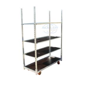 China Flower Logistics Turnover Standard Danish Container Flower Trolley Plywood Material wholesale