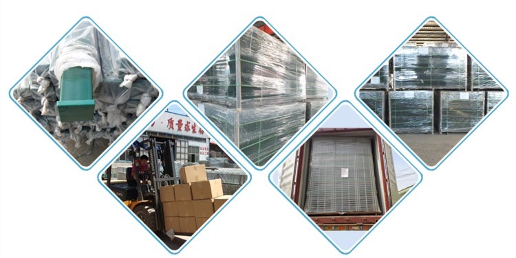 Best Selling Galvanized Welded Wire Mesh Boundary Wall 358 Clearvu Anti Climb Fence