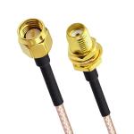 Custom RG 174 SMA Male to SMA Female Assembly Jumper RF Adapter Connectors