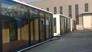 China Sandwich Panel 20FT Prefab Modular Office Prefabricated Shipping Container Homes wholesale