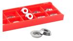 12mm Round Carbide Cutter Insert With Screws For DIY Woodworking Lathe