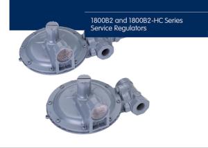 China Elster American Meter Series Gas Pressure Regulator 1800B2 1 Inch End Connection wholesale