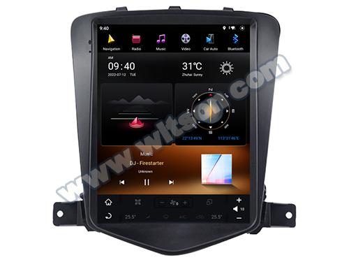 9.7" Screen Tesla Vertical Android Screen For Chevrolet Cruze J300 2008-2012 Car