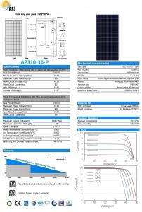 China 72 Cell 36V solar panel photovoltaic module Polycrystalline  Poly 310W,315W,320W,325W,330W,335W, 340W  Solar Power wholesale