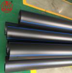 Easy Install HDPE Solid Wall Pipe Customized Length Corrosion Resistant