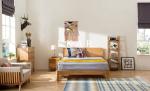 European Replica Furniture Oak Solid Wood Simple King Size Bed Alibaba
