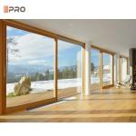 Balcony Noiseless Aluminum Sliding Glass Doors Exterior Soundproof Patio Sliding