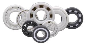 China 6016 Insulation Ceramic Ball Bearings , Ceramic Hybrid Bearings Abrasion Resistance wholesale