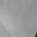 White color wall covering high strength fire – resistant fiberglass non-woven