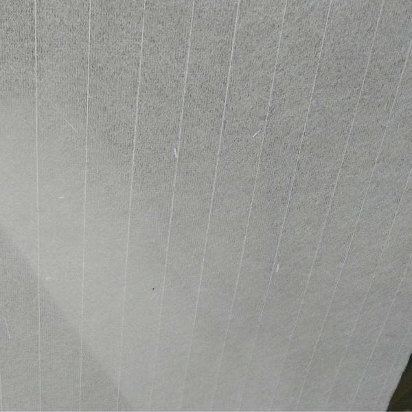 White color wall covering high strength fire – resistant fiberglass non-woven