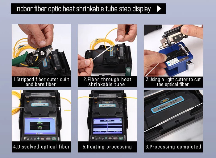 Ribbon 8F 24mm Fiber Optic Splice Sleeve