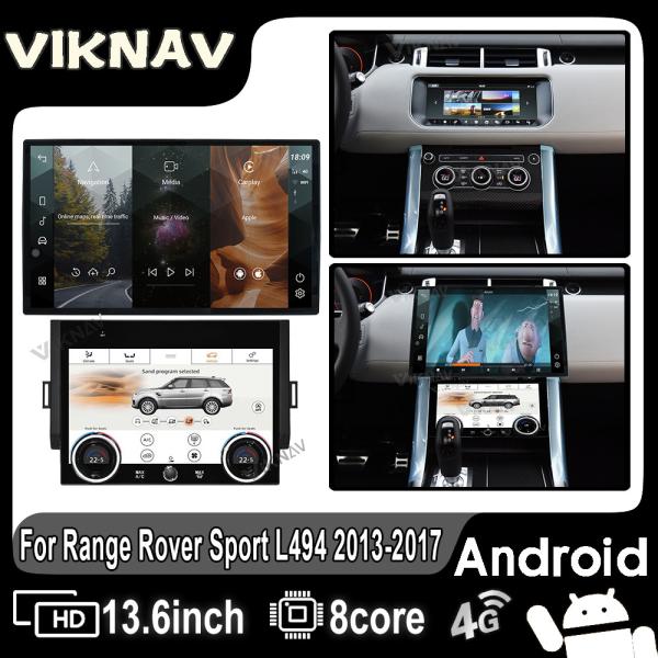Auto Stereo Car Radio For Range Rover Sport L494 2013-2017 Carplay Android