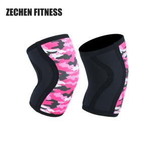 China 7mm Sleeves Powerlifting Neoprene Knee Support For Heavy Lifting Squat Gym wholesale