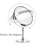 8 INCH Simple Stainless Steel Mirror decorative metal wall mounted folding