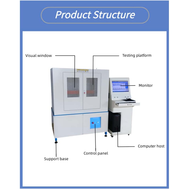 Office Chair Leg Static Pressure Test Machine Compressive Strength Testing Equipment for Chair Support Claws