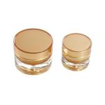 Customized Bottle Color Acrylic Cosmetic Container Cream Jar for Unique Shape