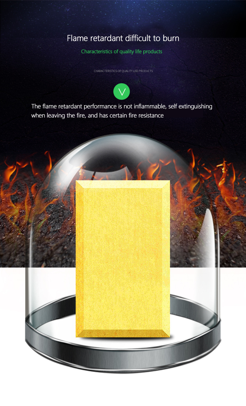 Pet Polyester Fiber Sheet High Density Acoustic Wall Panels For Customized Wall Decor
