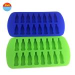 Water Bottle Shape Silicone Ice Trays For Ice Pudding / Biscuit Cake
