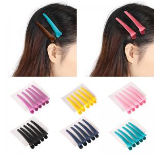 China Fashionable Hair Coloring Accessories Colorful Duck Mouth Hair Clip For Salon / Home wholesale