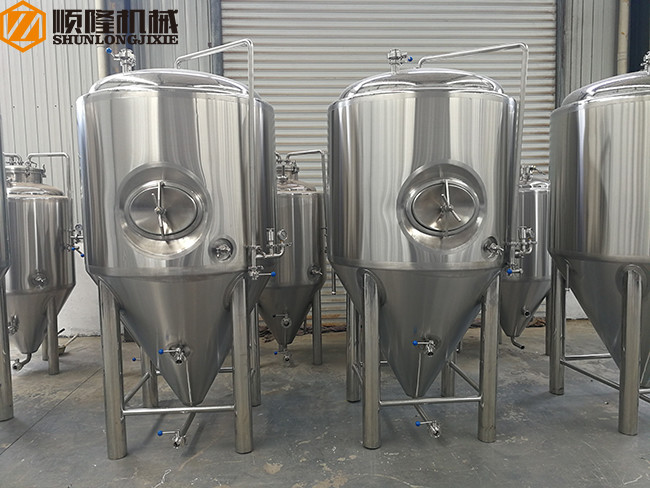 Micro Conical Fermentation Tank Stainless Steel SUS304 Material Polished Surface