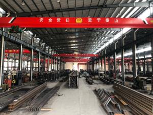 China Heavy Loads / Wide Span Double Girder Overhead Electric Cranes For Warehouse wholesale