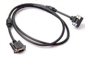 China Displayport To Vga Cable / Computer Monitor Cable Angle 15 Pin VGA Male Interface wholesale