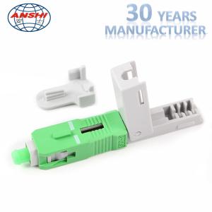 China FTTH SC APC Singlemode Fiber Optic Accessories wholesale