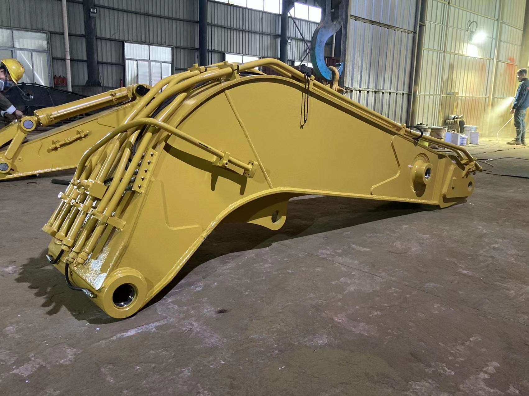 SANY485H Q355B Excavator Tunnel Arm , Antiwear Excavator Short Hammer