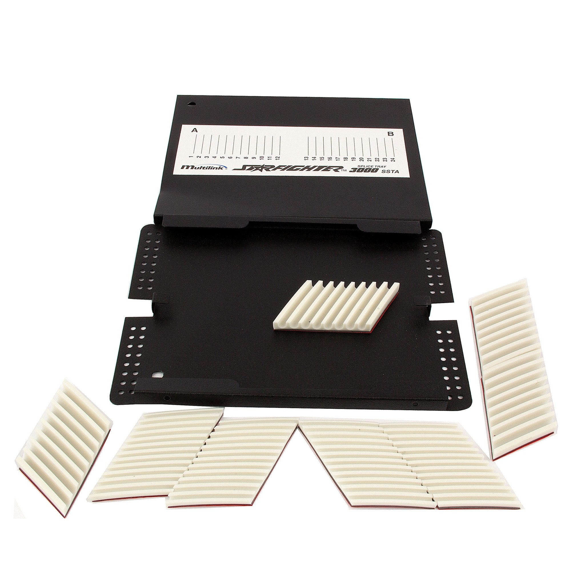 aluminum-24-single-fiber-splice-tray-for-termination-box-network-equipment