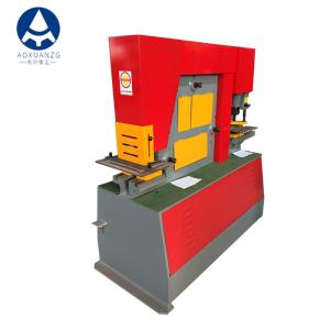 China Punching Shearing Bending Hydraulic Ironworker Machine For Metal Cutting wholesale