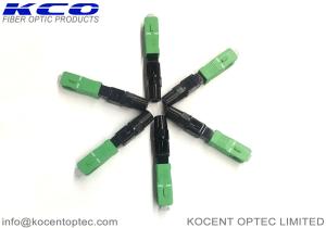 China FTTH FTTA Telecom Grade 0.3dB SC/APC Field Assembly Fast Connector wholesale