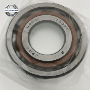 China 7306C P5 Single Row Angular Contact Ball Bearing 30*72*19 mm ABEC-5 wholesale