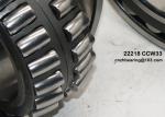 Durable Stainless Steel Roller Bearing HRC60 - HRC64 Hardness 22218 CC