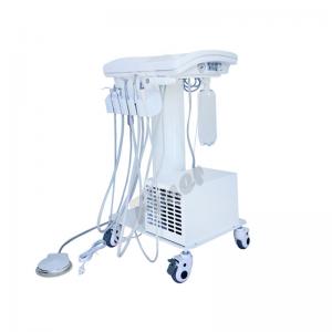 China 540W Foot Switch Dental Unit With Air Compressor Suction Three Way Syringe Handpiece Scaler wholesale