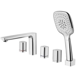 China ARROW Push Button Hand Held Shower Head Brass Body Material wholesale