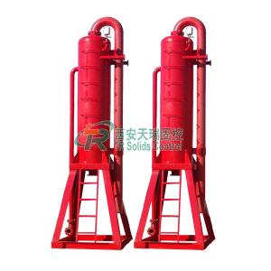 China 2.6 Tons Drilling Fluids Poorboy Degasser with 2200*2200*6634mm Dimension wholesale