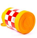 Yellow plastic anti-collision drum Rotoplastic mold product plastic protective