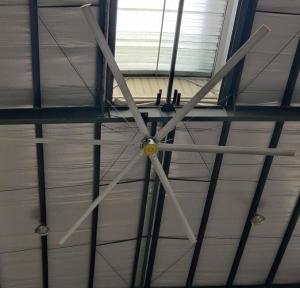 China 7.3M 24 FooT Pmsm Motor Industrial Ventilation Large HVLS Fans wholesale