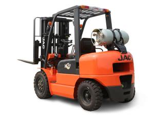 China Efficient Dual Fuel Forklift , Load Capacity 3 Ton Gasoline Lpg Forklift wholesale
